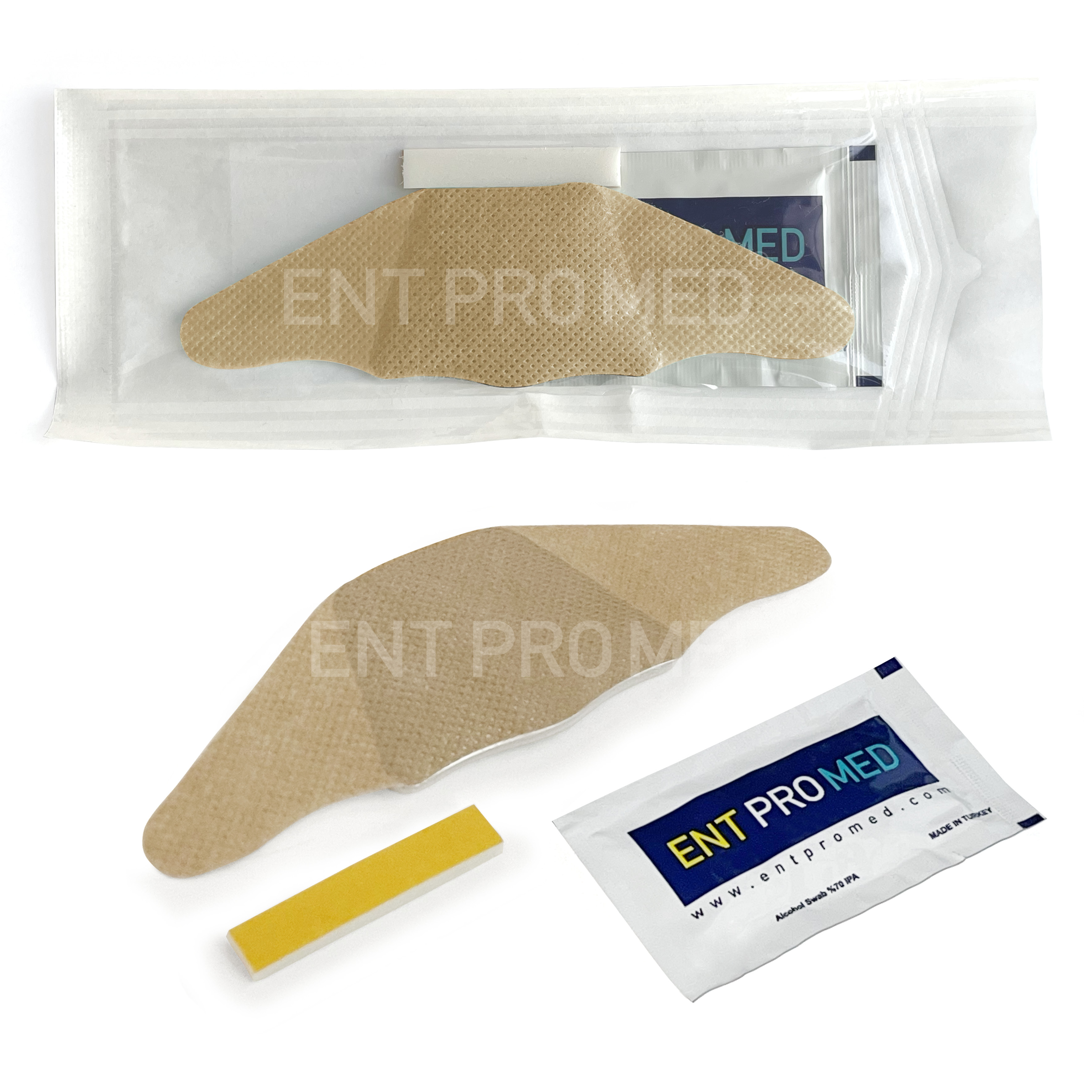 Aluminum STINGRAY External Nasal Splint - ENTPROMED Medical Product