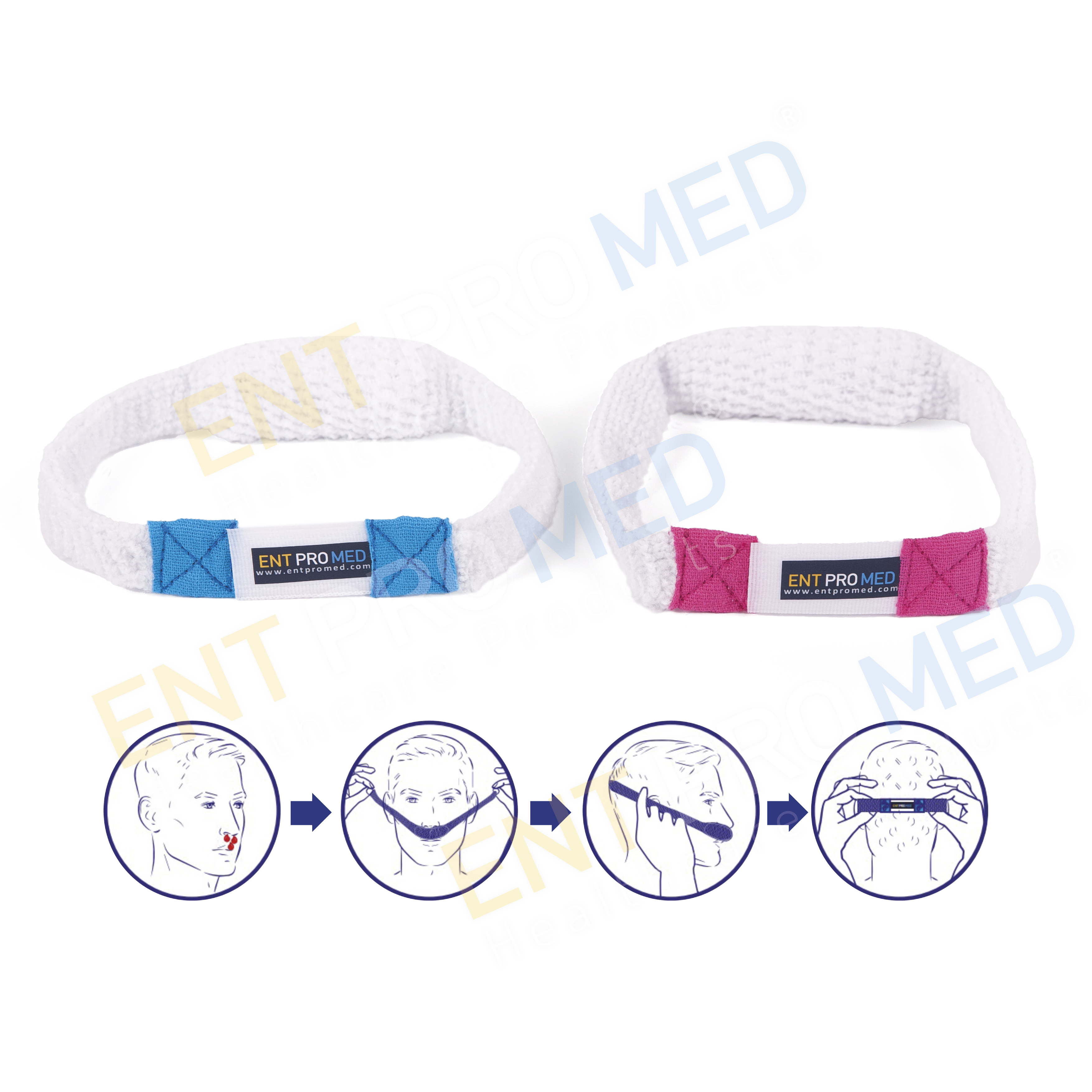 External Absorbent Nasal Sling Bandage - View