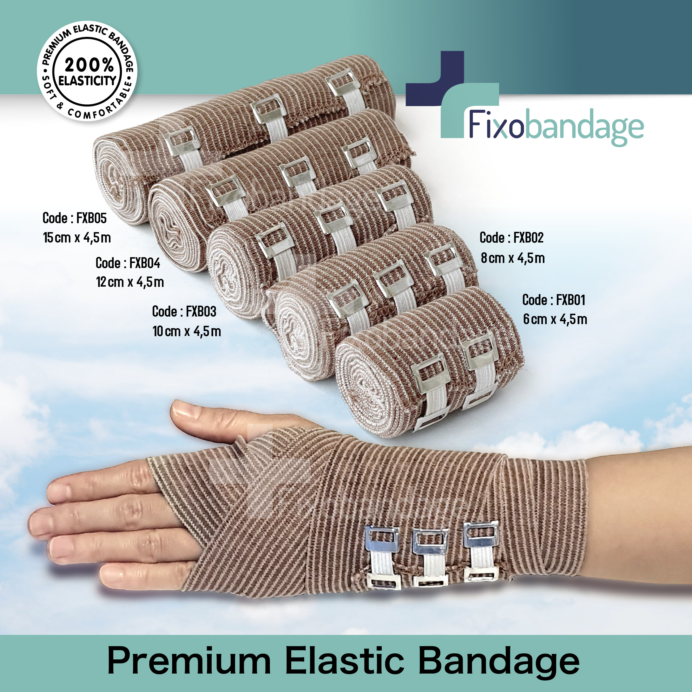 Premium Elastic Bandages - View